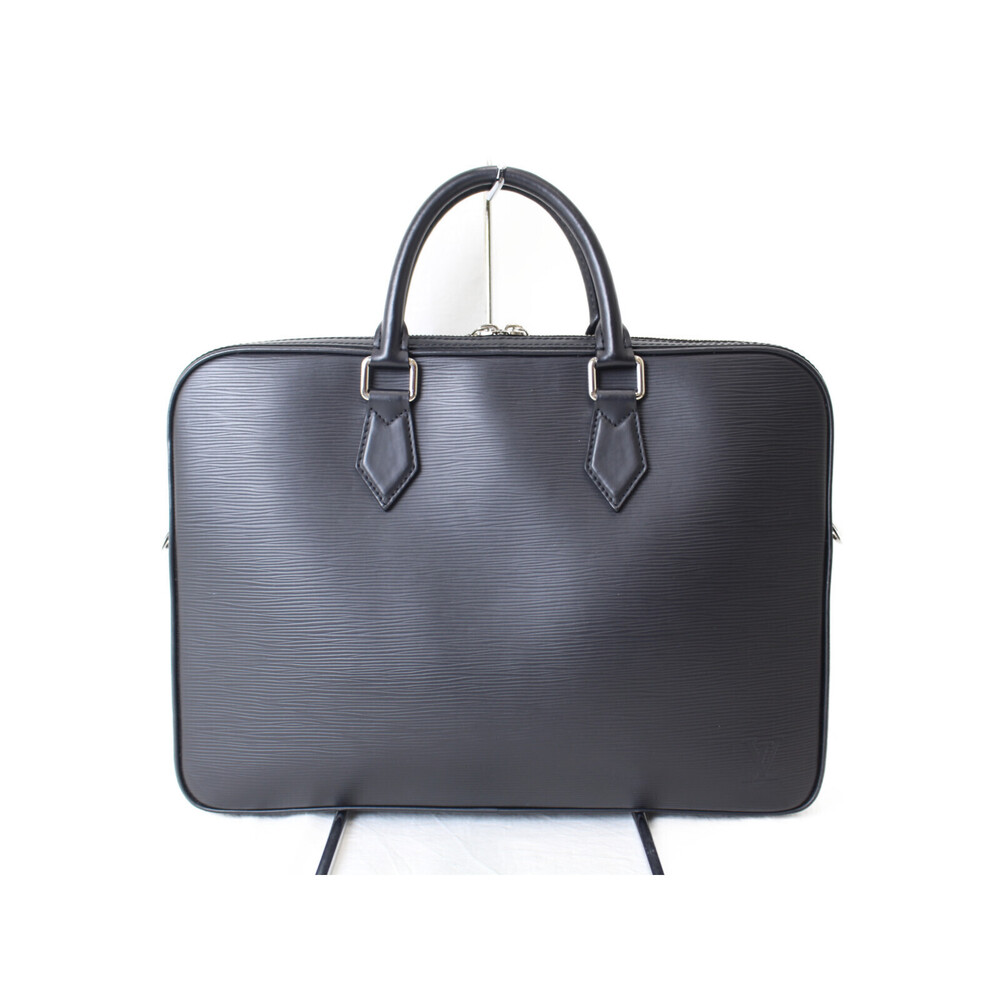 LOUIS VUITTON Dandy Briefcase Epi Leather Noir Black handbag business work
